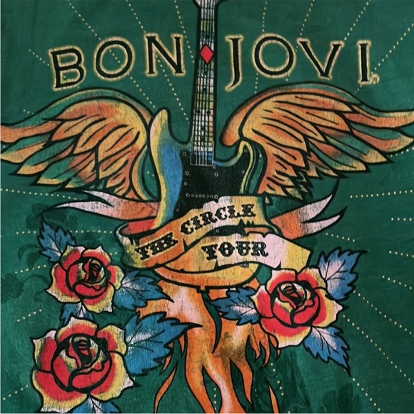 Authentic Bon Jovi, the circle world tour from Australia size small - Picture 2 of 7